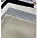 Cream Striped Dining Table Cover/Runner