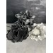 Decorative Artificial Latex Flower, Black Color