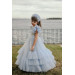 Special Design Wedding Dress, Girl's Evening Dress With Bag And Hair Accessories, Birthday Dress