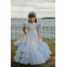 Special Design Wedding Dress, Girl's Evening Dress With Bag And Hair Accessories, Birthday Dress