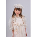 Special Design Girl Long Dress, Birthday Girl Child Dress, Crown, Lace Detailed Evening Dress