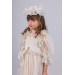 Special Design Girl Long Dress, Birthday Girl Child Dress, Crown, Lace Detailed Evening Dress