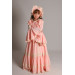 Special Design Vintage Girls` Dress, Girls` Evening Dress With Hair Accessory, Long Girls` Dress