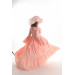 Special Design Vintage Girls` Dress, Girls` Evening Dress With Hair Accessory, Long Girls` Dress