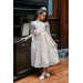 Girl Child Evening Dress Party Dress Sequined Crown Accessory