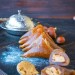 Turkish Malban Dessert (Mosca) Stuffed With Hazelnut Cream In The Shape Of Triangles 1 Kilo