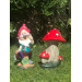 Decorative Cute Mushroom And Oar Dwarf
