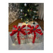 Decorative Led Lighted Gift Box 2 Pack