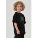 Crew Neck Printed Boy T Shirt