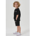 Boy Top And Bottom Crew Neck Shorts Set