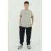 Boy Waist Elastic Detailed Tracksuit Set