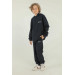 Hooded Printed Detailed Basic Boy Tracksuit