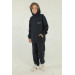 Hooded Printed Detailed Basic Boy Tracksuit