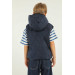 Hooded Double Pocket Boy Vest