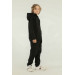 Hooded Cargo Pocket Printed Detailed Boys Tracksuit