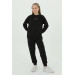 Girls Crew Neck Printed Detailed Elastic Waist Tracksuit