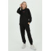 Girls Crew Neck Printed Detailed Elastic Waist Tracksuit