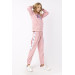 Girl Side Strip Printed Detail Sports Tracksuit