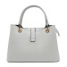 Women's Hand Shoulder And Crossbody Bag Lock Accessory White