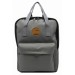Imperteks Fabric Waterproof Unisex Gray Backpack