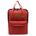 Imperteks Fabric Waterproof Unisex Red Backpack