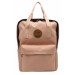 Imperteks Fabric Waterproof Unisex Pink Backpack