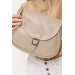 Women's Clamshell Crossbody Bag Mink
