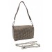 Women's Sparkling Stone Shoulder And Crossbody Bag Brown