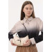 Women's Shoulder Bag With Buckle Accessory Baguette Cream