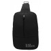 Unisex Waterproof Fabric Black Body Bag-Free Bag
