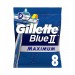 Gillette Blue Ii Maximum Disposable Razor 8 Pcs