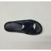 Men's Sandal Made Of First Class Luxury Genuine Leather With Two Cross Straps In Navy