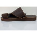 Men's First-Class Luxury Genuine Leather Sandal With A Brown Toe Design