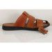 Men's Sandal, Elegant Design, Made Of First-Class Natural Leather, Light Brown