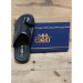 Men's Sandal Made Of Luxurious Natural Leather With A Comfortable Medical Sole - Black