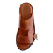Men's Sandals Made Of Premium Natural Leather, Comfortable First Class, Light Brown