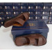 Men's Sandals Made Of Premium Genuine Leather, Comfortable First Class, Dark Brown