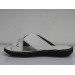 Men's Sandal In Premium Genuine Leather With Two Cross Straps, Cream Color