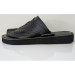 Men's Sandal, First Class, Luxurious Natural Leather, With A Black Toe Design