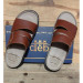 Stylish Men's Sandal Made Of Luxurious Natural Leather With A Comfortable Medical Sole - Brown