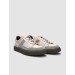 Men's Beige Sports Shoes With  Genuine Leather Lace-Up