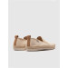 Beige Straw Detailed Men's Casual Shoes