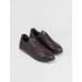 Berlin Lace-Up Genuine Leather Brown Men's Sneakers