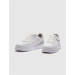White Lace-Up Men's Sneakers