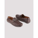 Men's Genuine Leather Brown Loafer Shoes