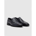 Men's Genuine Leather Classic Navy Blue Shoes