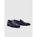 Men's Genuine Leather Classic Navy Blue Shoes