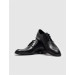 Men's Genuine Leather Classic Black Lace-Up Shoes