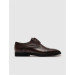 Eva Sole Genuine Leather Brown Laced Men's Classic Shoes