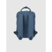 Zippered Blue Backpack